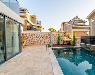 Fethiye Ölüdeniz'de Çocuklu Ailelere Uygun, Özel Havuzlu, Lüks Villa - 4