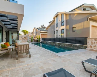 Fethiye Ölüdeniz'de Çocuklu Ailelere Uygun, Özel Havuzlu, Lüks Villa - 5