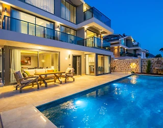 Fethiye Ölüdeniz'de Çocuklu Ailelere Uygun, Özel Havuzlu, Lüks Villa - 2