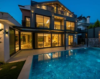 Fethiye Ölüdeniz'de Doğa İçerisinde, Özel Havuzlu, 6 Kişilik Villa - 2