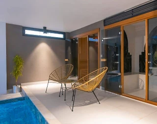 Fethiye Ölüdeniz'de Doğa İçerisinde, Özel Havuzlu, 6 Kişilik Villa - 5