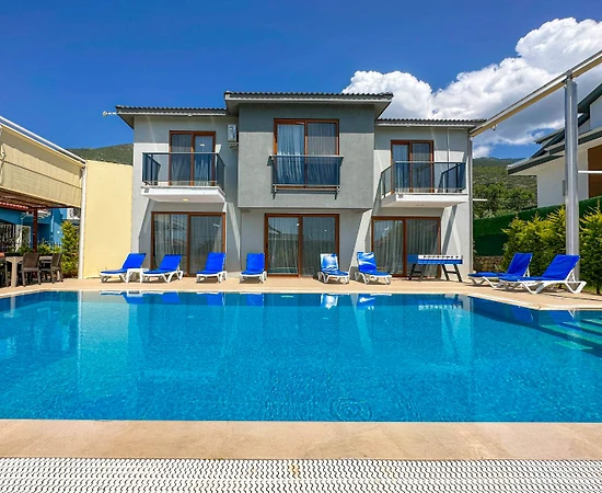 Fethiye Ölüdeniz'de Doğa İçerisinde, Özel Havuzlu, 8 Kişilik Villa - 1