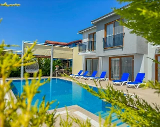 Fethiye Ölüdeniz'de Doğa İçerisinde, Özel Havuzlu, 8 Kişilik Villa - 2