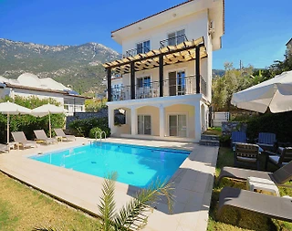 Fethiye Ölüdeniz'de Doğa İçerisinde, Özel Havuzlu, Bahçeli Villa - 1