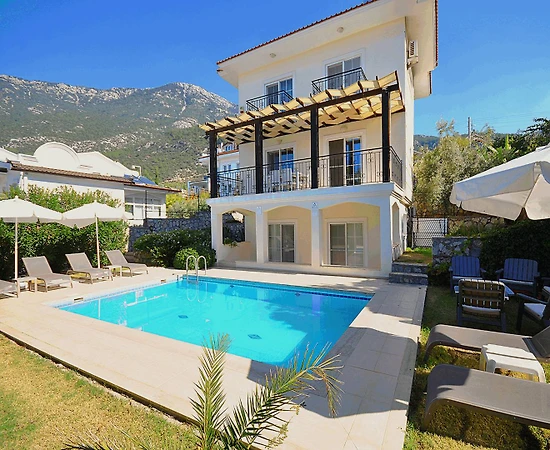 Fethiye Ölüdeniz'de Doğa İçerisinde, Özel Havuzlu, Bahçeli Villa - 1