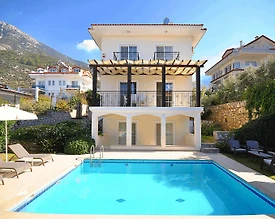 Fethiye Ölüdeniz'de Doğa İçerisinde, Özel Havuzlu, Bahçeli Villa - 2