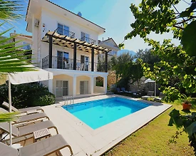 Fethiye Ölüdeniz'de Doğa İçerisinde, Özel Havuzlu, Bahçeli Villa - 3