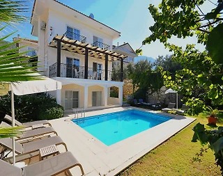 Fethiye Ölüdeniz'de Doğa İçerisinde, Özel Havuzlu, Bahçeli Villa - 3