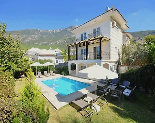 Fethiye Ölüdeniz'de Doğa İçerisinde, Özel Havuzlu, Bahçeli Villa - 4