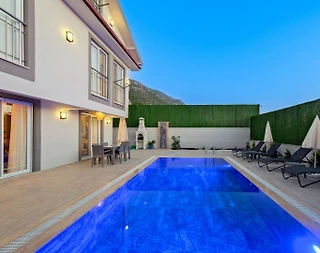 Fethiye Ölüdeniz'de Doğa İçerisinde, Özel Havuzlu, Konforlu Villa - 2