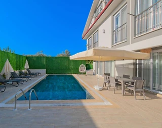 Fethiye Ölüdeniz'de Doğa İçerisinde, Özel Havuzlu, Konforlu Villa - 4