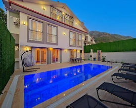 Fethiye Ölüdeniz'de Doğa İçerisinde, Özel Havuzlu, Konforlu Villa - 3