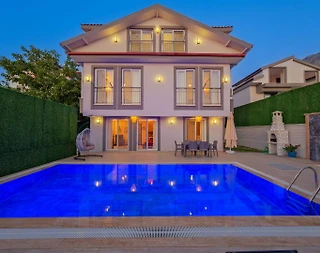 Fethiye Ölüdeniz'de Doğa İçerisinde, Özel Havuzlu, Konforlu Villa - 1