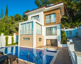 Fethiye Ölüdeniz'de Doğa İle İç İçe, Özel Havuzlu, Ferah Villa - 1