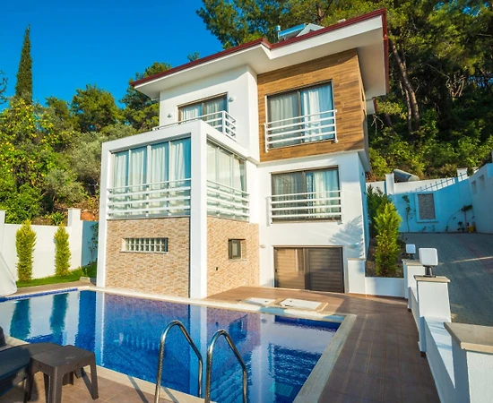 Fethiye Ölüdeniz'de Doğa İle İç İçe, Özel Havuzlu, Ferah Villa - 1