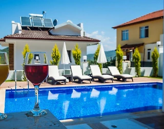 Fethiye Ölüdeniz'de Doğa İle İç İçe, Özel Havuzlu, Ferah Villa - 3