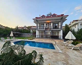 Fethiye Ölüdeniz'de Doğa İle İç İçe, Özel Havuzlu, Modern Villa - 3