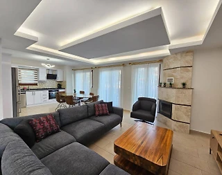 Fethiye Ölüdeniz'de Doğa İle İç İçe, Özel Havuzlu, Modern Villa - 5