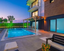 Fethiye Ölüdeniz'de Eşsiz Doğa Manzaralı, Özel Havuzlu, Lüks Villa - 3