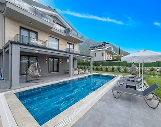 Fethiye Ölüdeniz'de Doğayla Baş Başa, Özel Havuzlu, Konforlu Villa - 4