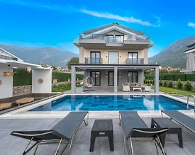 Fethiye Ölüdeniz'de Doğayla Baş Başa, Özel Havuzlu, Konforlu Villa - 3