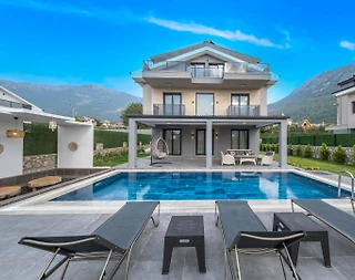 Fethiye Ölüdeniz'de Doğayla Baş Başa, Özel Havuzlu, Konforlu Villa - 3