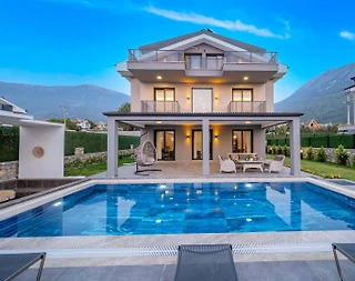 Fethiye Ölüdeniz'de Doğayla Baş Başa, Özel Havuzlu, Konforlu Villa - 1