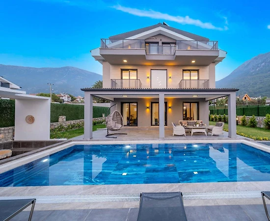 Fethiye Ölüdeniz'de Doğayla Baş Başa, Özel Havuzlu, Konforlu Villa - 1