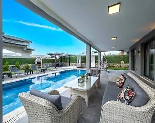 Fethiye Ölüdeniz'de Doğayla Baş Başa, Özel Havuzlu, Konforlu Villa - 5