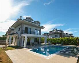 Fethiye Ölüdeniz'de Doğayla İç İçe, Özel Havuzlu, Bahçeli Villa - 3