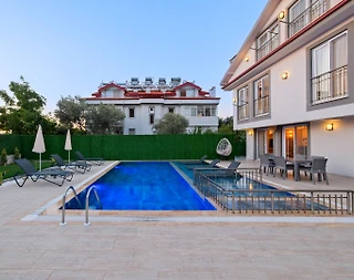 Fethiye Ölüdeniz'de Doğa Manzaralı, Özel Havuzlu, Jakuzili Villa - 4