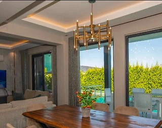 Fethiye Ölüdeniz'de Elverişli Konumda, Özel Havuzlu, 7 Kişilik Villa - 5