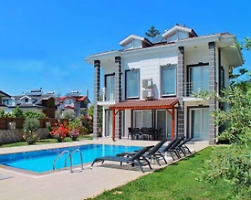 Fethiye Ölüdeniz'de Elverişli Konumda, Özel Havuzlu, Ferah Villa - 2