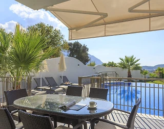 Fethiye Ölüdeniz'de Elverişli Konumda, Özel Havuzlu, Dubleks Villa - 5
