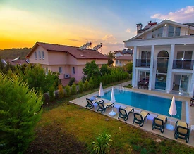 Fethiye Ölüdeniz'de Elverişli Konumda, Özel Havuzlu, Konforlu Villa - 3