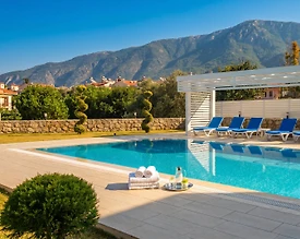 Fethiye Ölüdeniz'de Elverişli Konumda, Özel Havuzlu, Modern Villa - 3