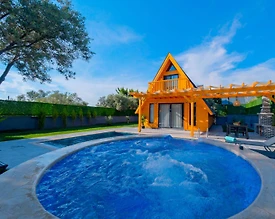 Fethiye Ölüdeniz'de Enfes Doğada, Özel Havuzlu, Kiralık Bungalov - 3