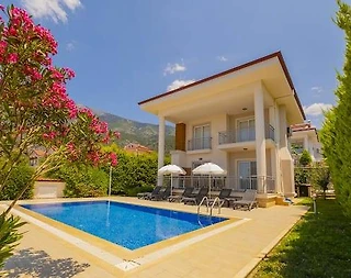 Fethiye Ölüdeniz'de Ferah Bahçe İçerisinde, Özel Havuzlu, 4+1 Villa - 3