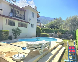 Fethiye Ölüdeniz'de Geniş Ailelere Uygun, Özel Havuzlu, 4+1 Villa - 3