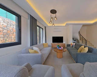 Fethiye Ölüdeniz'de Geniş Ailelere Uygun, Özel Havuzlu, 4+1 Villa - 4