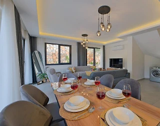 Fethiye Ölüdeniz'de Geniş Ailelere Uygun, Özel Havuzlu, 4+1 Villa - 5