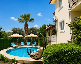 Fethiye Ölüdeniz'de Geniş Ailelere Uygun, Özel Havuzlu, 4+1 Villa - 5