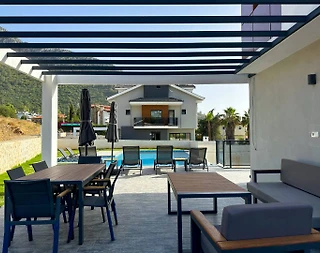 Fethiye Ölüdeniz'de Geniş Ailelere Uygun, Özel Havuzlu, 5+1 Villa - 5