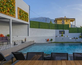 Fethiye Ölüdeniz'de Geniş Ailelere Uygun, Özel Havuzlu, Bahçeli Villa - 4