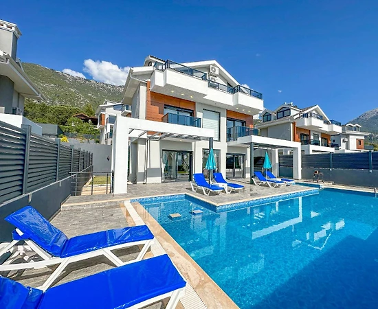 Fethiye Ölüdeniz'de Geniş Ailelere Uygun, Özel Havuzlu, Bahçeli Villa - 1