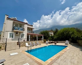Fethiye Ölüdeniz'de Geniş Ailelere Uygun, Özel Havuzlu, Konforlu Villa - 2
