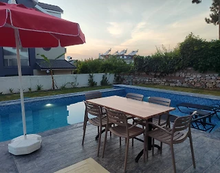 Fethiye Ölüdeniz'de Geniş Ailelere Uygun, Özel Havuzlu, Lüks Villa - 5