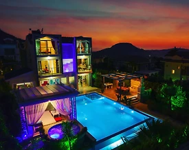 Fethiye Ölüdeniz'de Geniş Ailelere Uygun, Özel Havuzlu, Lüks Villa - 3