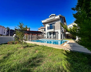 Fethiye Ölüdeniz'de Geniş Ailelere Uygun, Özel Havuzlu, Lüks Villa - 5