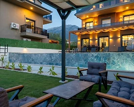 Fethiye Ölüdeniz'de Geniş Ailelere Uygun, Özel Havuzlu, Lüks Villa - 2
